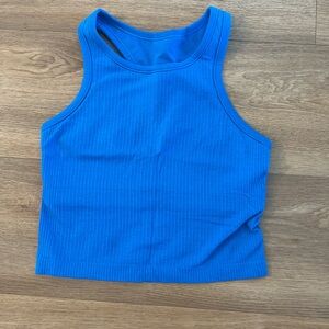 lululemon athletica Blue Tank Top